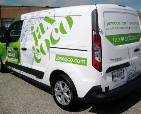 Mini Van Auto Wrap for Jax Coco