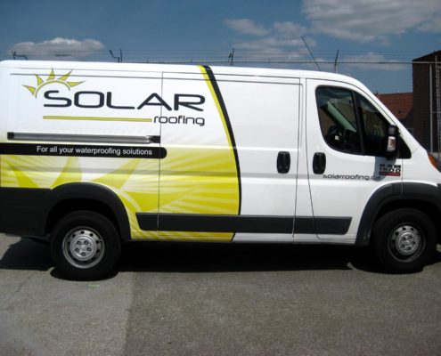 Van Wrap - For Solar Roofing